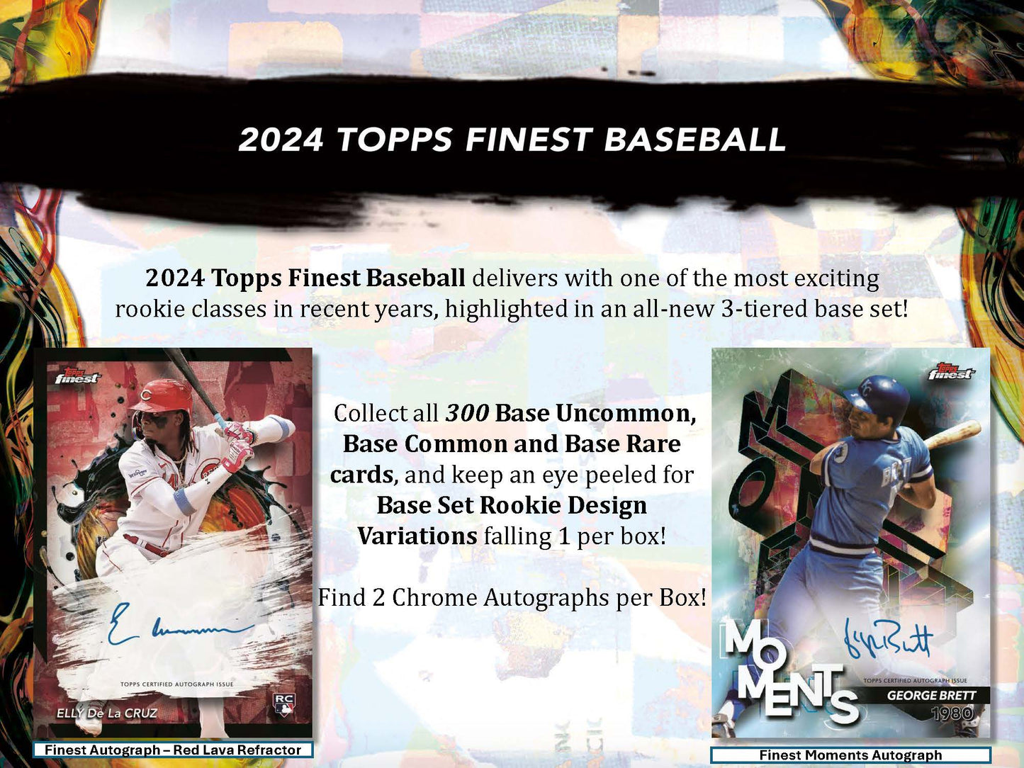 2024 : Topps Finest Baseball Hobby Box