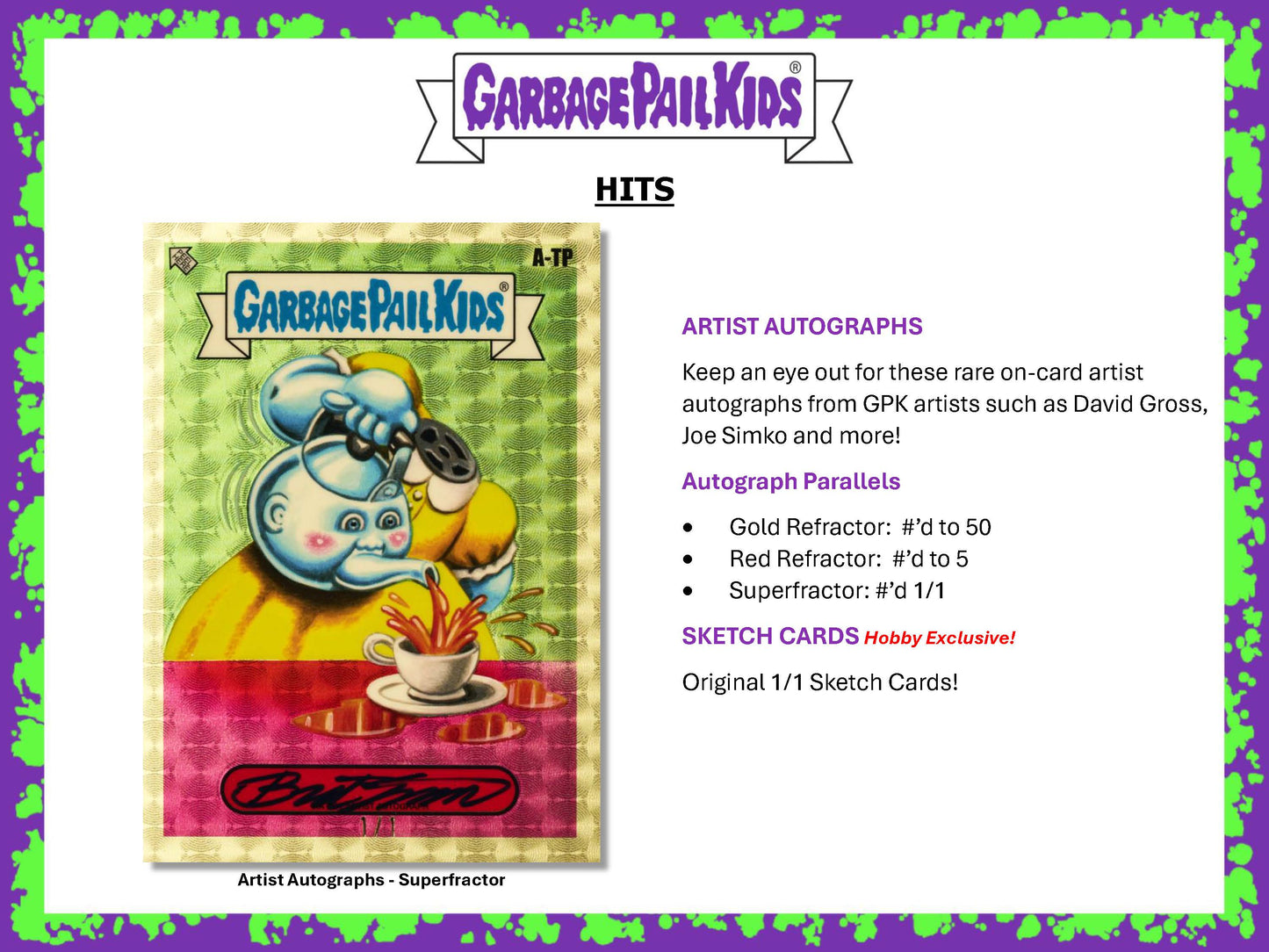 2024 : Topps Garbage Pail Kids Chrome 7 Hobby Box