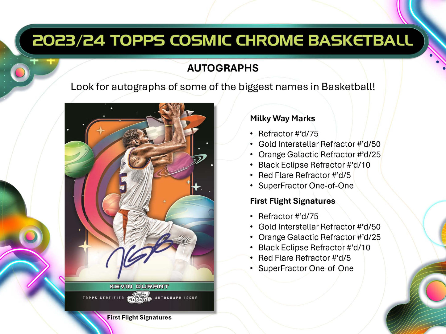 2023-24 : Topps Cosmic Chrome Basketball Hobby Box