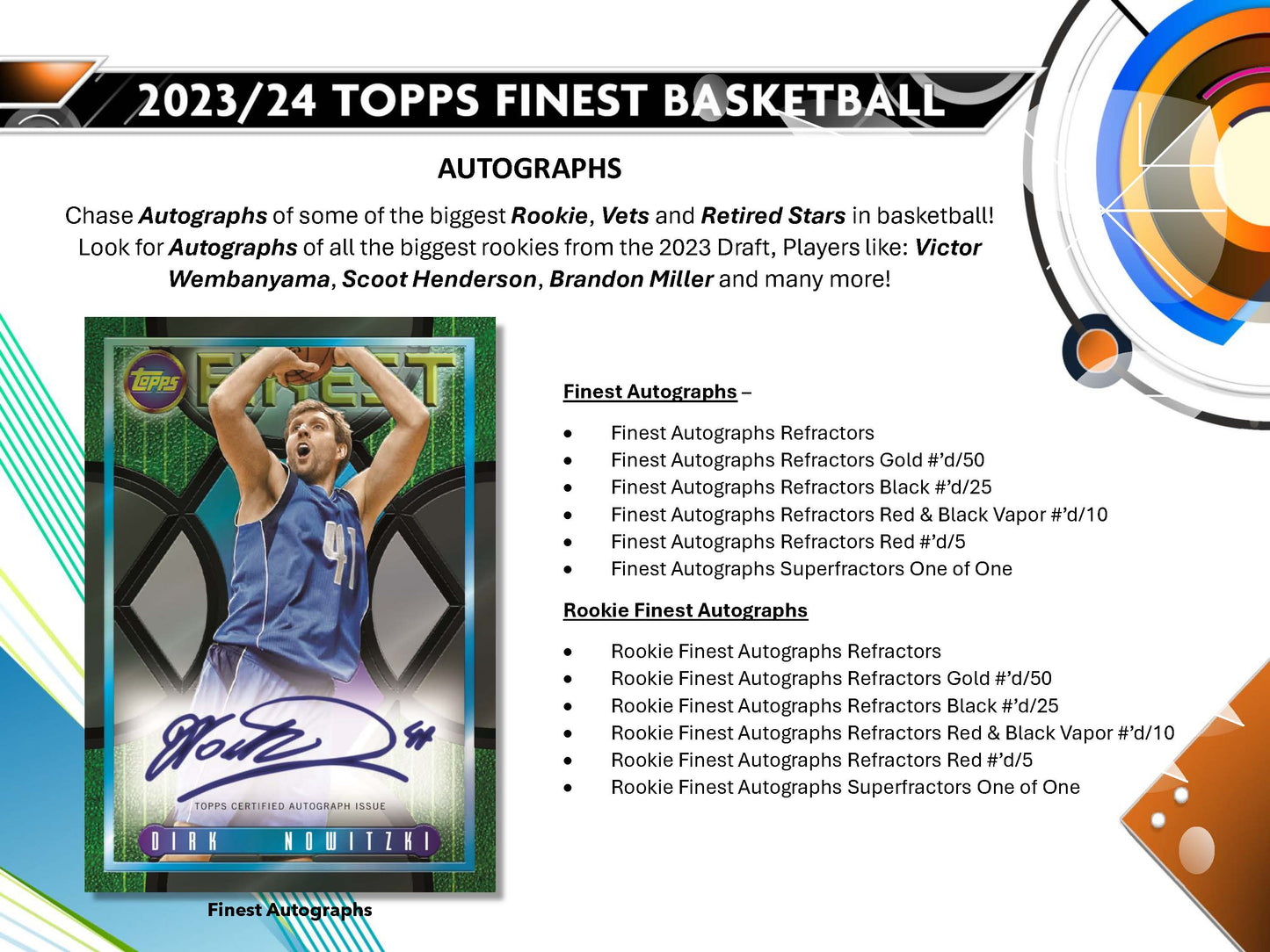 2023-24 : Topps Finest Basketball Breakers Delight Box