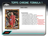 2024 : Topps Chrome Formula 1 Qualifying Lap Box