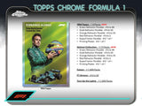 2024 : Topps Chrome Formula 1 Qualifying Lap Box