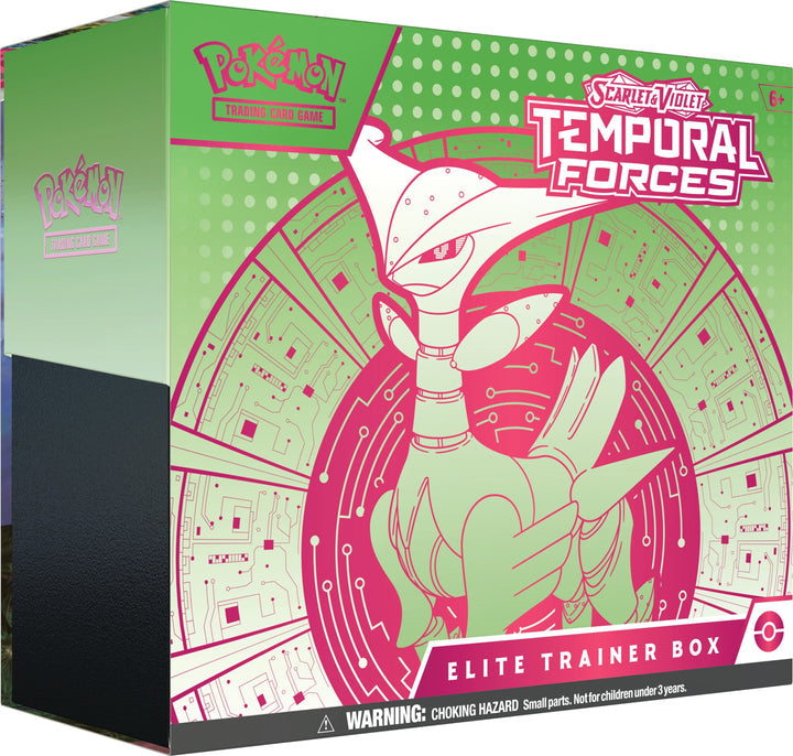 Pokemon : Scarlet & Violet - Temporal Forces Iron Leaves - Elite Trainer Box