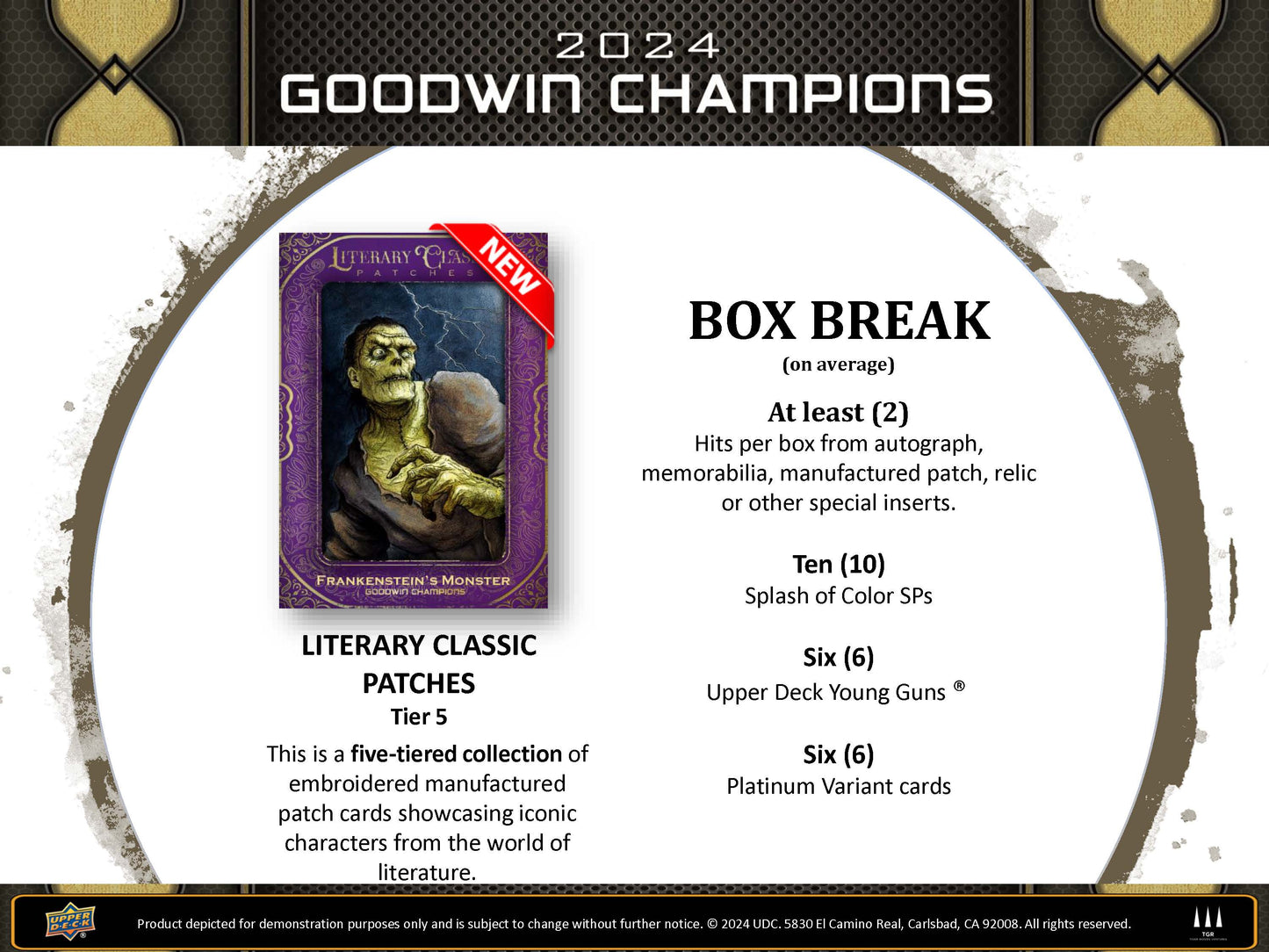 2024 : Upper Deck Goodwin Champions Hobby Box