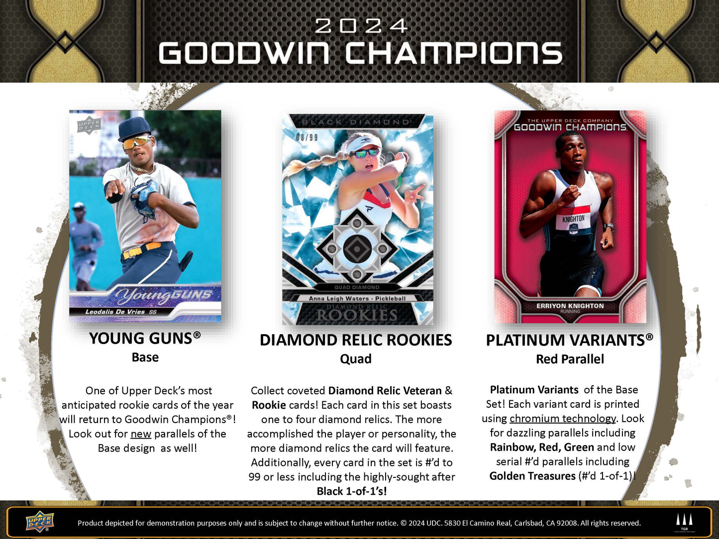 2024 : Upper Deck Goodwin Champions Hobby Box