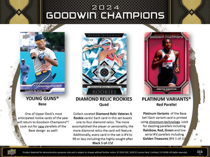 2024 : Upper Deck Goodwin Champions Hobby Box