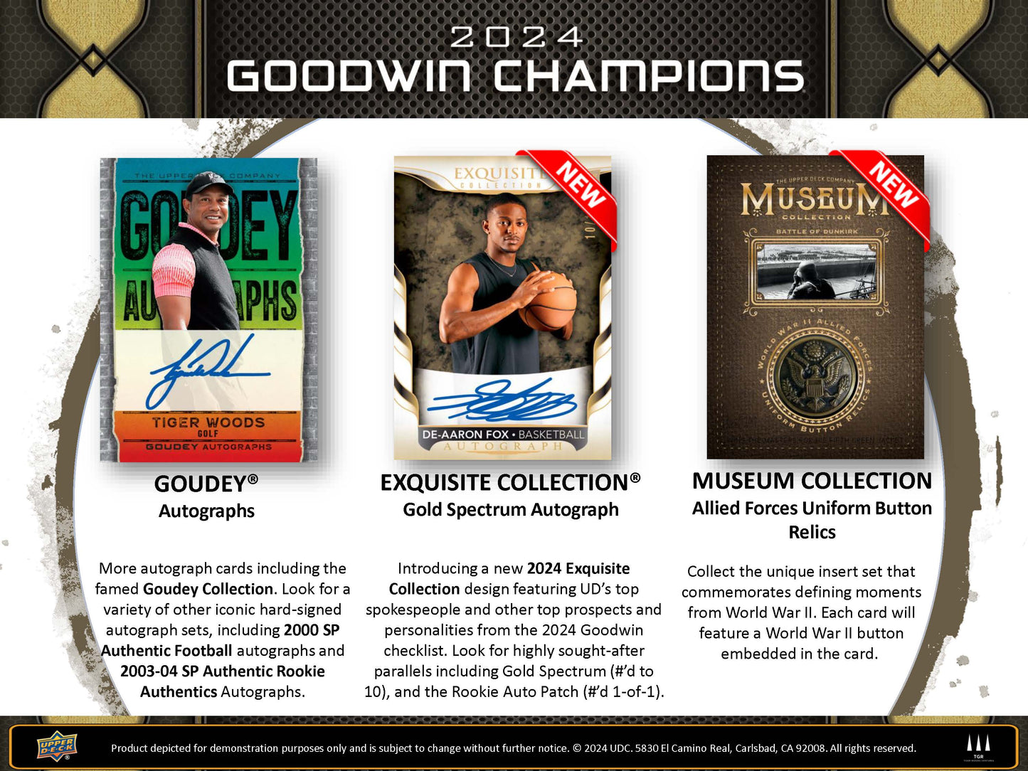 2024 : Upper Deck Goodwin Champions Hobby Box