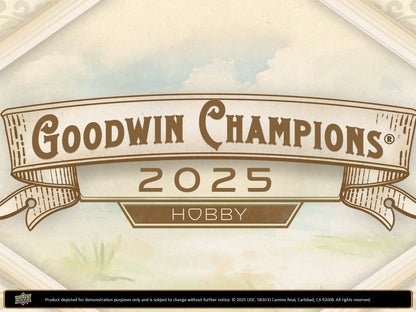 2025 : Upper Deck Goodwin Champions Hobby Box