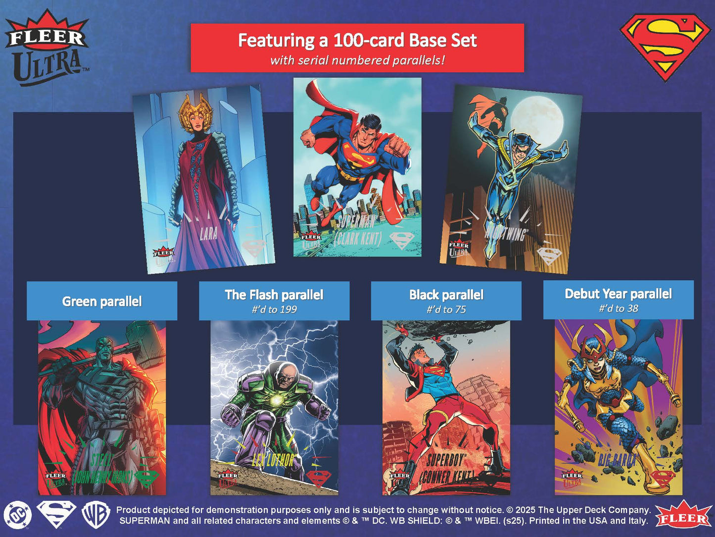 2026 : Upper Deck Fleer Ultra Superman Hobby Box