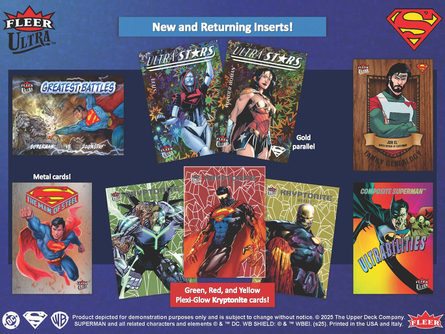 2026 : Upper Deck Fleer Ultra Superman Hobby Box