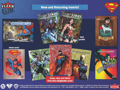 2026 : Upper Deck Fleer Ultra Superman Hobby Box