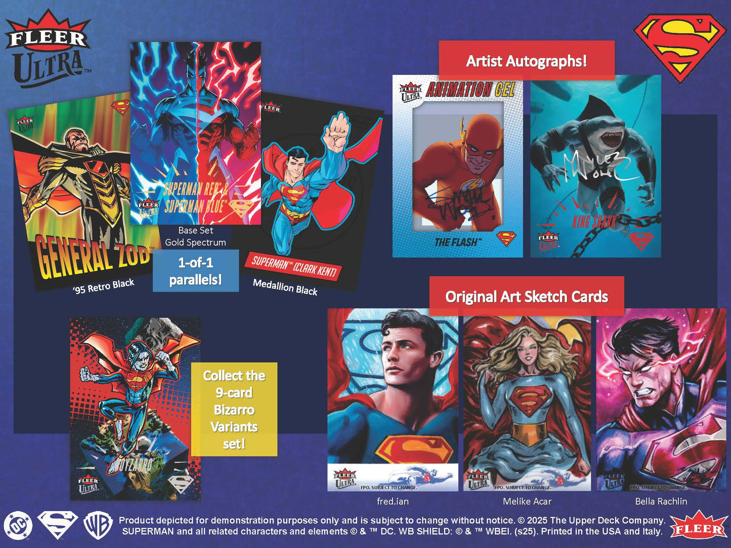 2026 : Upper Deck Fleer Ultra Superman Hobby Box