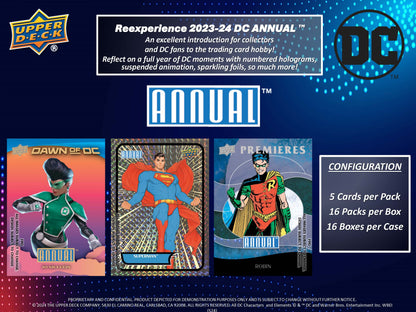 2023-24 : Upper Deck DC Annual Hobby Box
