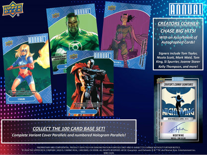 2023-24 : Upper Deck DC Annual Hobby Box