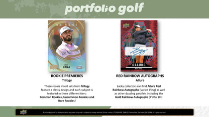 2024 : Upper Deck Portfolio Golf Hobby Box