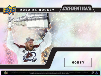 2022-23 : Upper Deck Credentials Hockey Hobby Box
