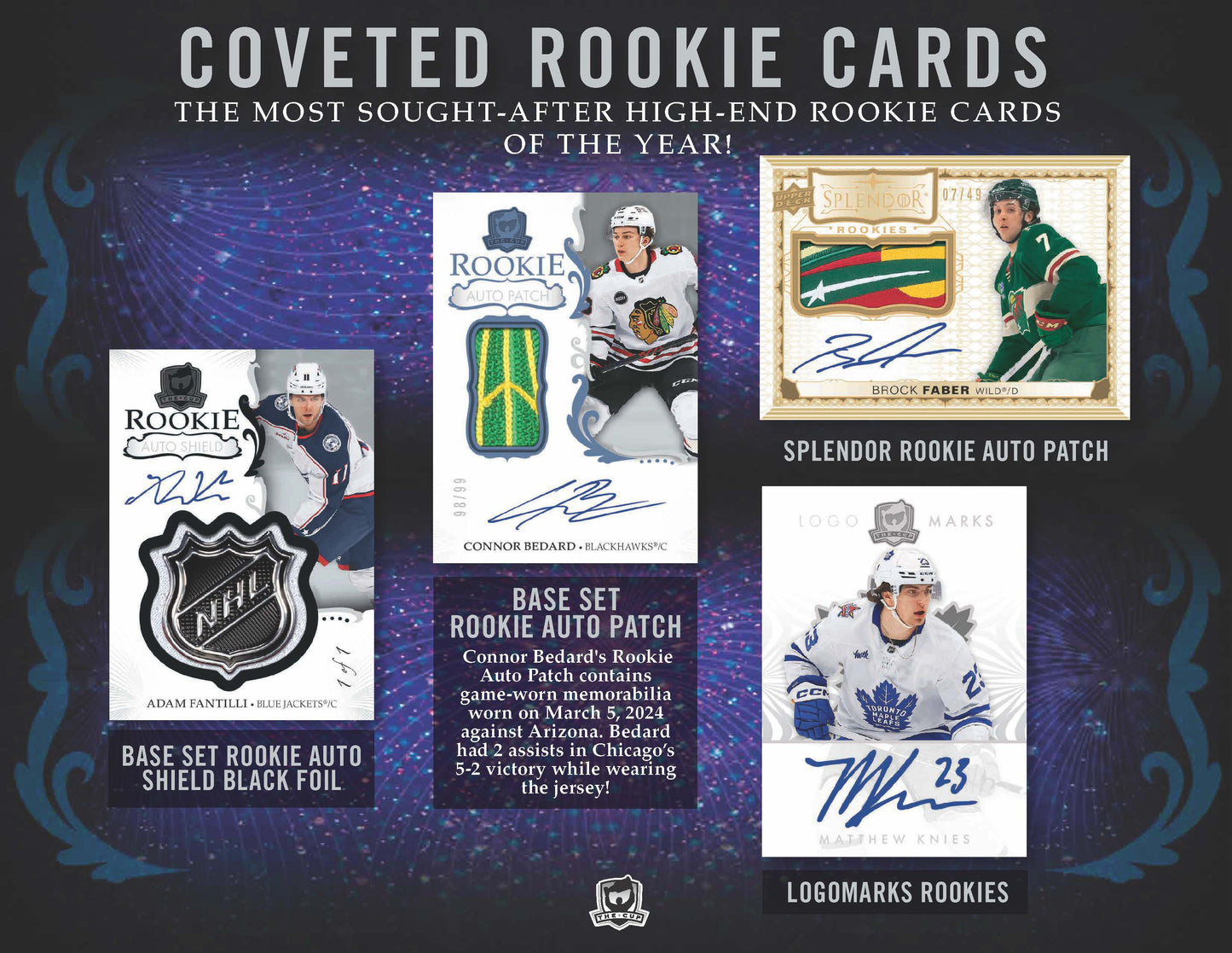 2023-24 : Upper Deck The Cup Hockey Hobby Box