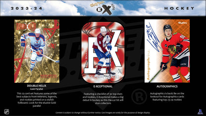 2023-24 : Upper Deck Skybox E-X 2000 Hockey Hobby Box