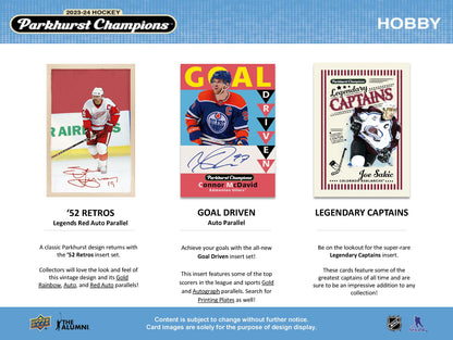 2023-24 : Parkhurst Champions Hockey Hobby Box