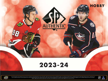 2023-24 : Upper Deck SP Authentic Hockey Hobby Box