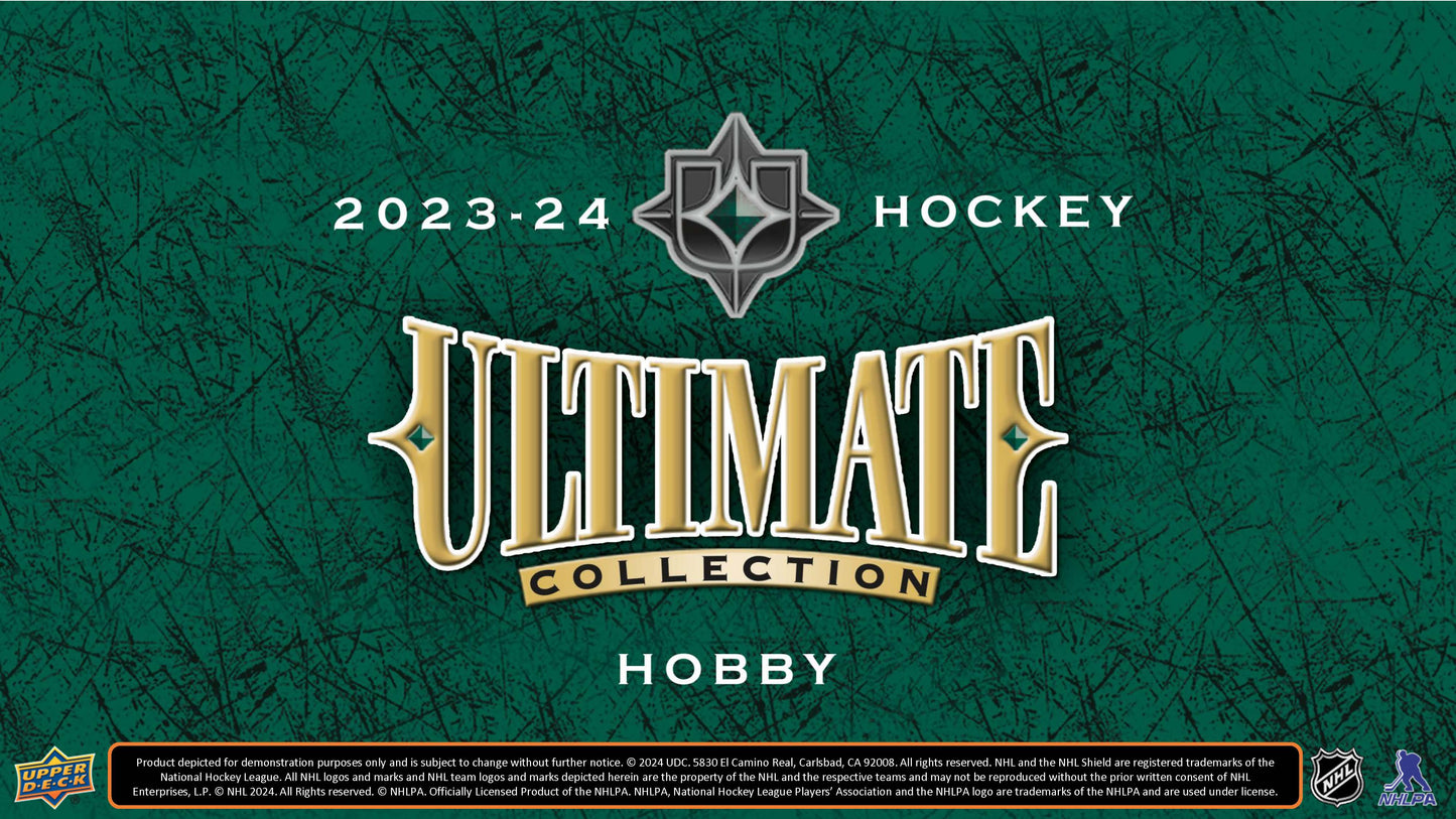 2023-24 : Upper Deck Ultimate Collection Hockey Hobby Box