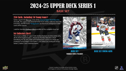 2024-25 : Upper Deck Series 1 Hockey Tin