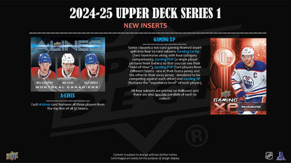 2024-25 : Upper Deck Series 1 Hockey Tin