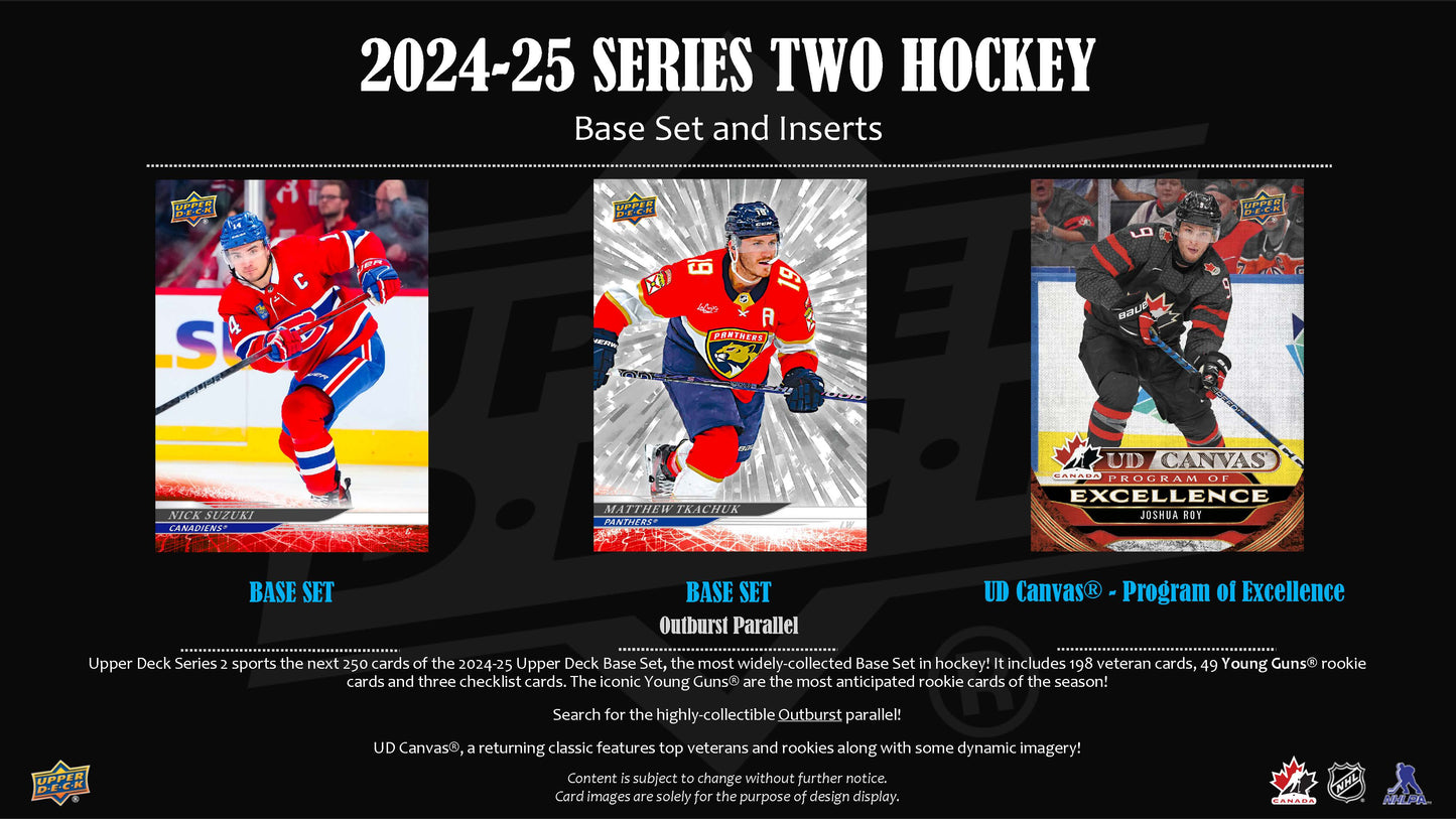 2024-25 : Upper Deck Series 2 Hockey Blaster