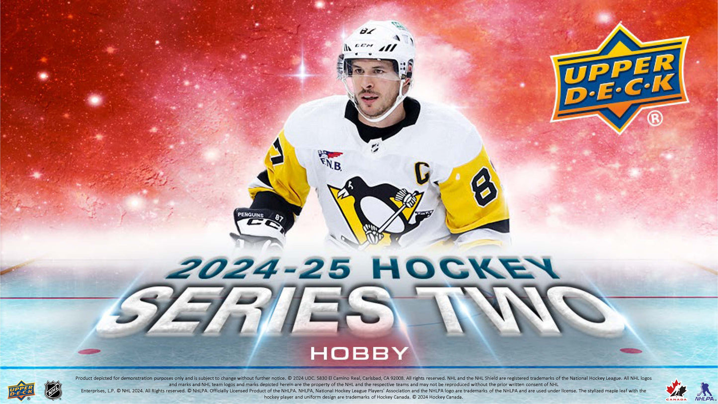 2024-25 : Upper Deck Series 2 Hockey Hobby Box