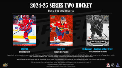2024-25 : Upper Deck Series 2 Hockey Hobby Box