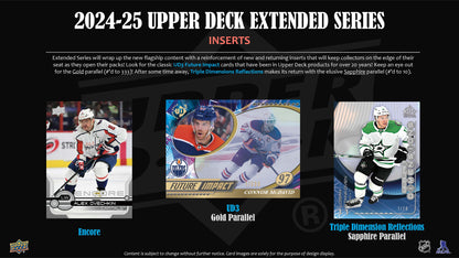 2024-25 : Upper Deck Extended Series Hockey Hobby Box