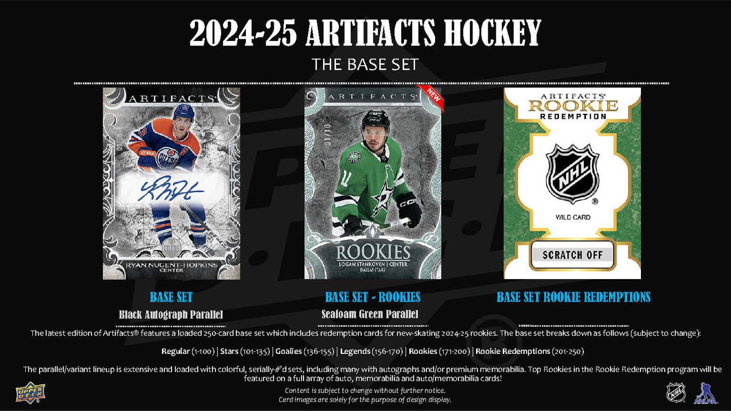 2024-25 : Upper Deck Artifacts Hockey Hobby Box