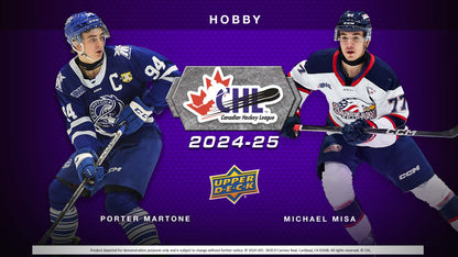 2024-25 : Upper Deck CHL Hockey Hobby Box