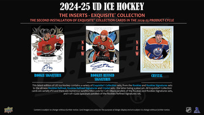 2024-25 : Upper Deck Ice Hockey Hobby Box