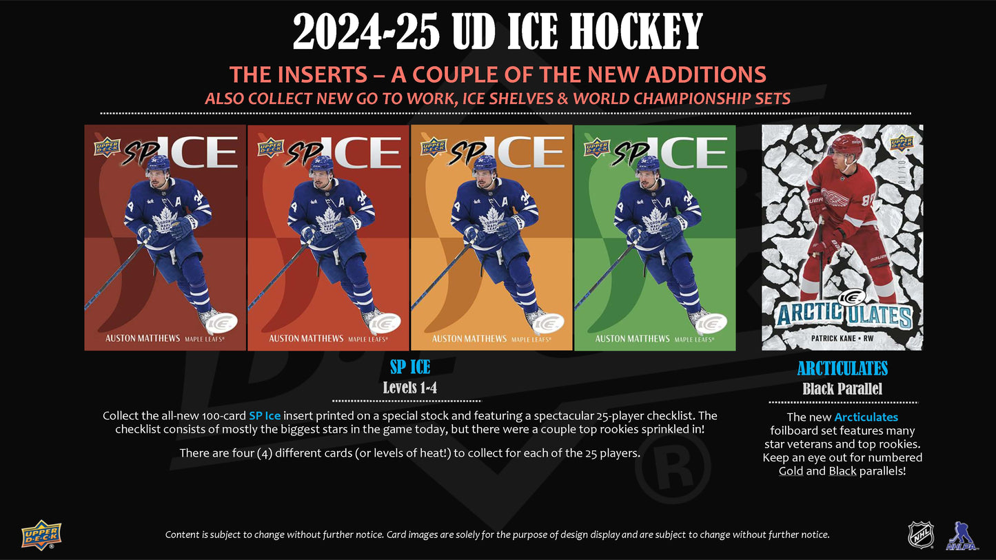 2024-25 : Upper Deck Ice Hockey Hobby Box