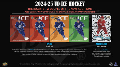 2024-25 : Upper Deck Ice Hockey Hobby Box