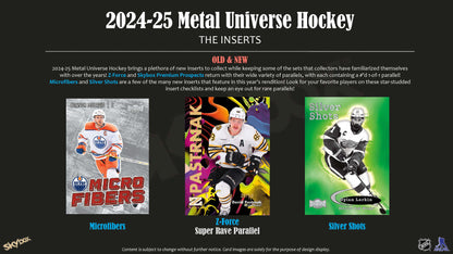 2024-25 : Upper Deck Skybox Metal Universe Hockey Hobby Box