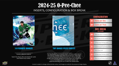 2024-25 : O-Pee-Chee Hockey Hobby Box