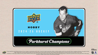 2024-25 : Upper Deck Parkhurst Champions Hockey Hobby Box