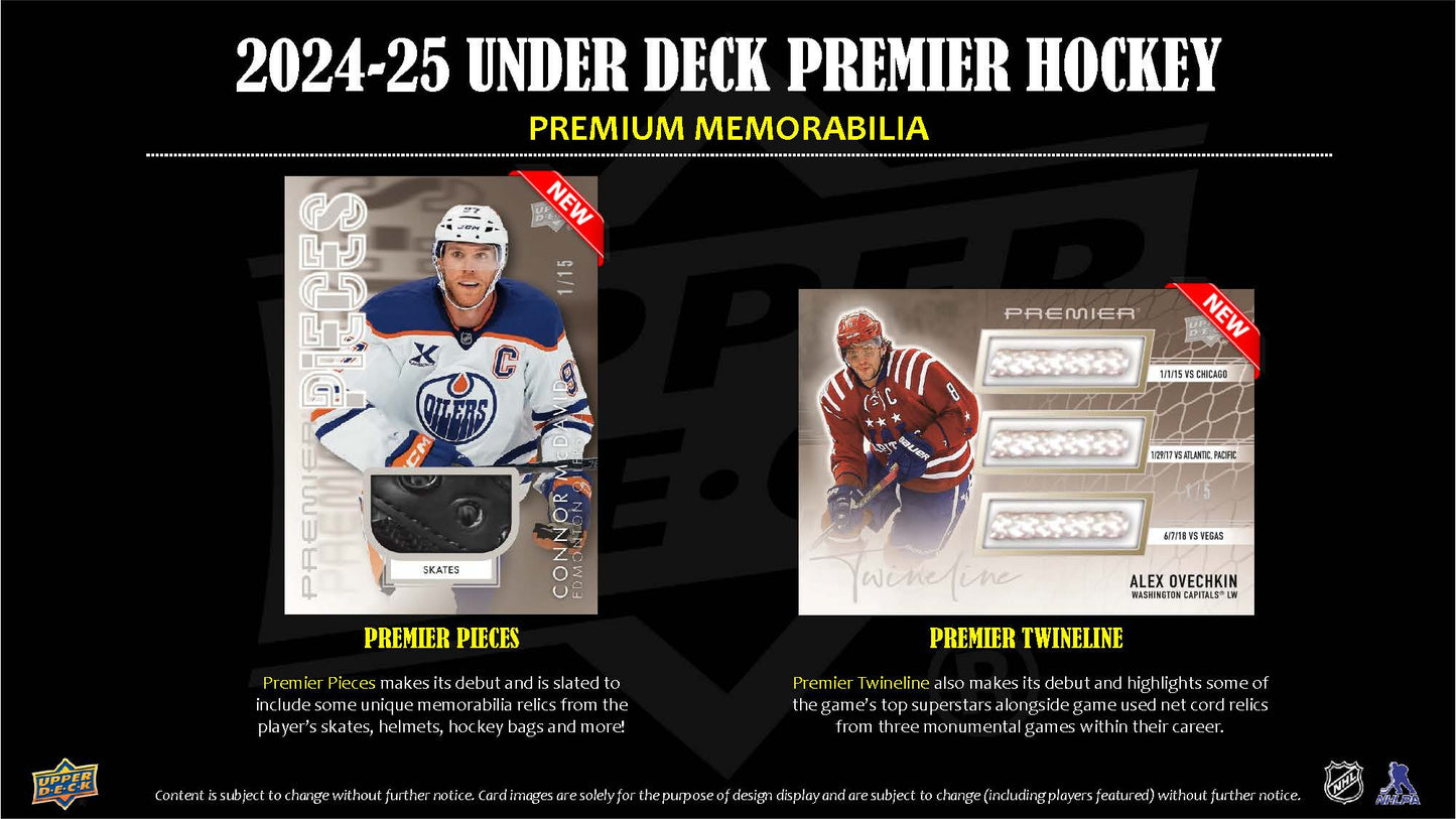 2024-25 : Upper Deck Premier Hockey Hobby Box