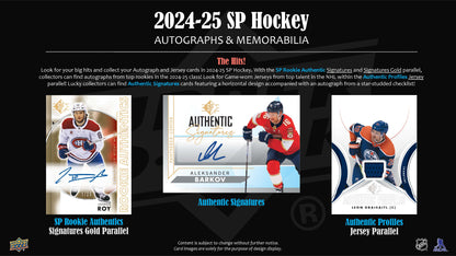 2024-25 : Upper Deck SP Hockey Blaster