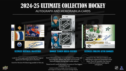 2024-25 : Upper Deck Ultimate Collection Hockey Hobby Box