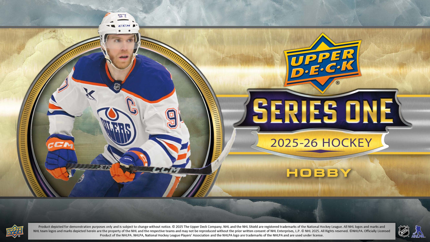 2025-26 : Upper Deck Series 1 Hockey Hobby Box