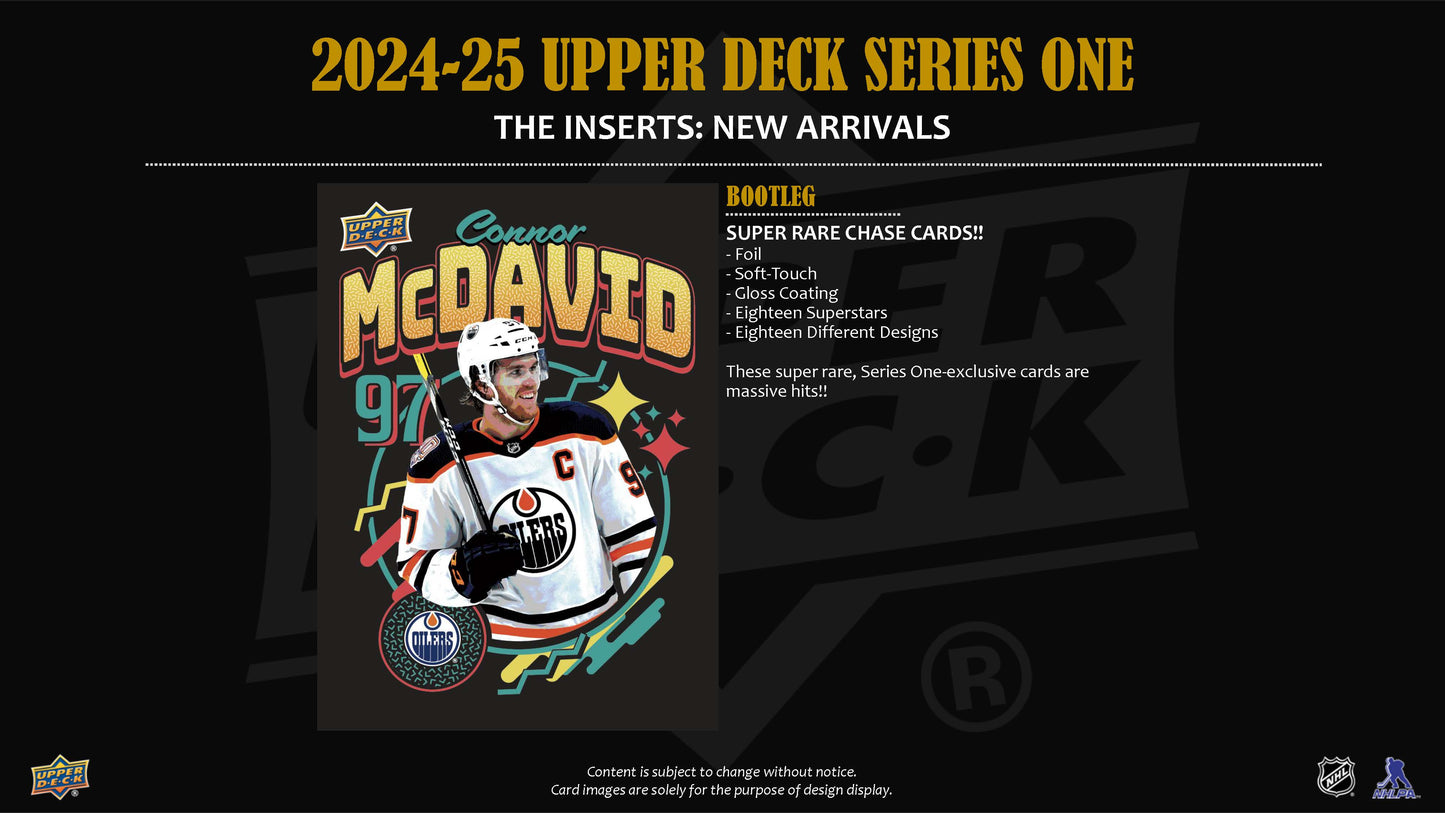 2025-26 : Upper Deck Series 1 Hockey Hobby Box