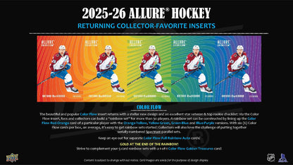 2025-26 : Upper Deck Allure Hockey Hobby Box