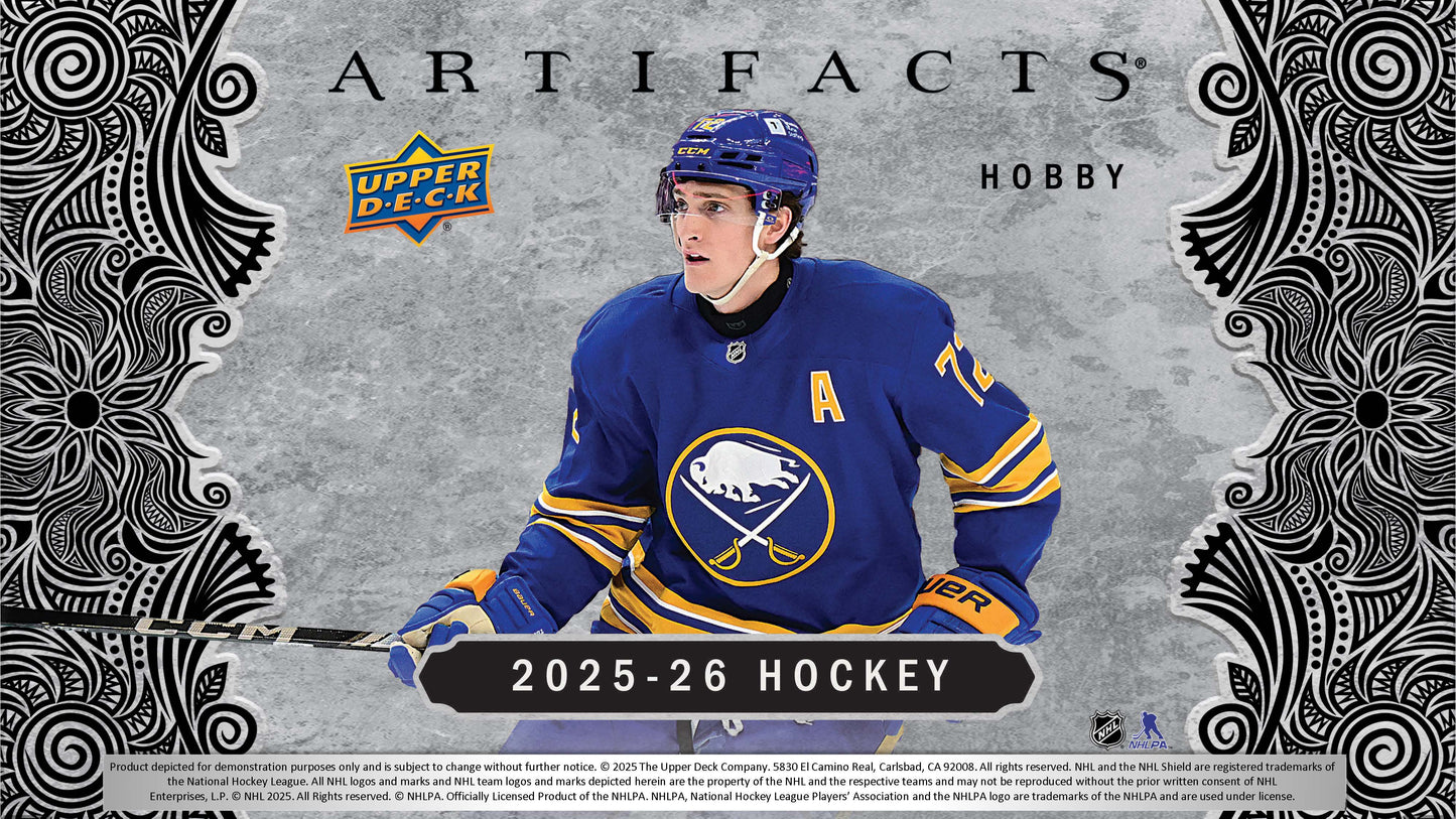 2025-26 : Upper Deck Artifacts Hockey Hobby Box