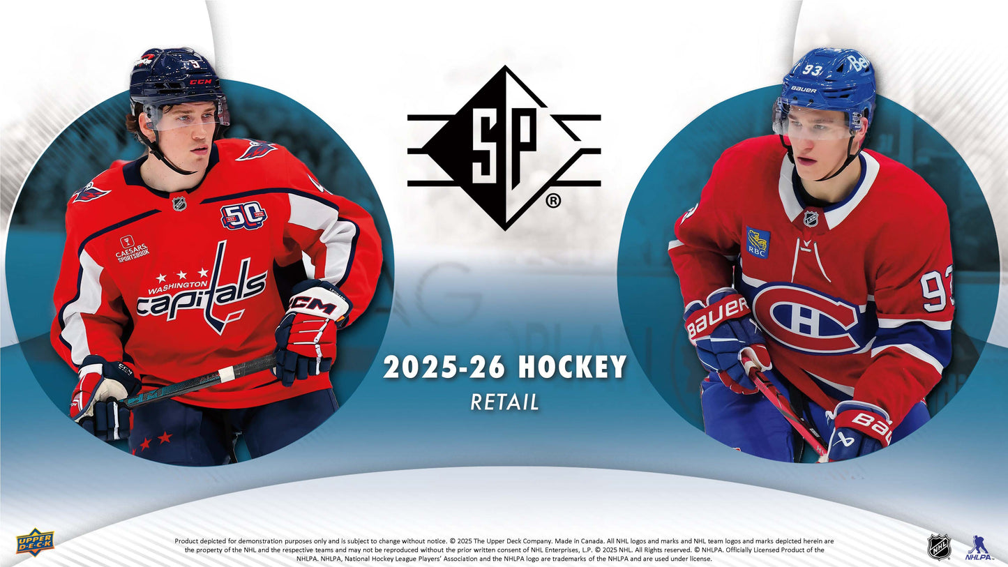 2025-26 : Upper Deck SP Hockey Blaster Box