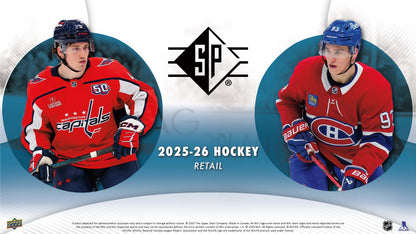 2025-26 : Upper Deck SP Hockey Blaster Box