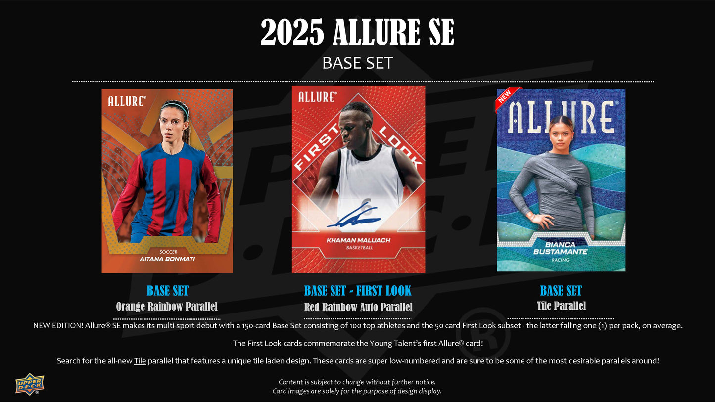 2025 : Upper Deck Allure SE Multi Sport Hobby Box