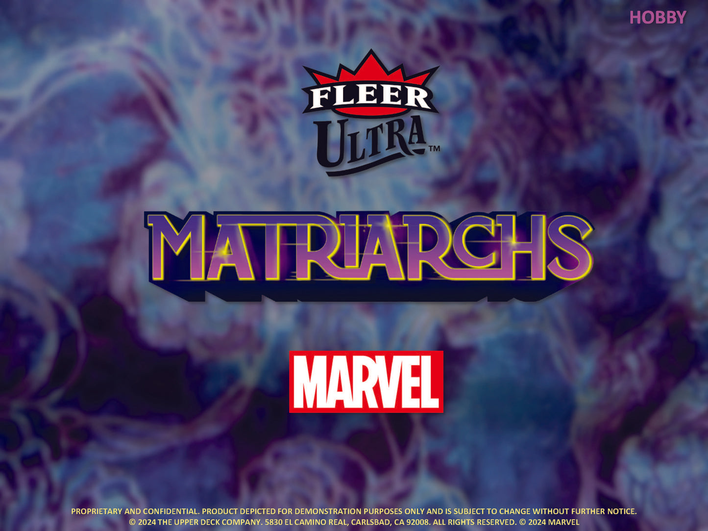 2024 : Fleer Ultra Marvel Matriarchs Hobby Box